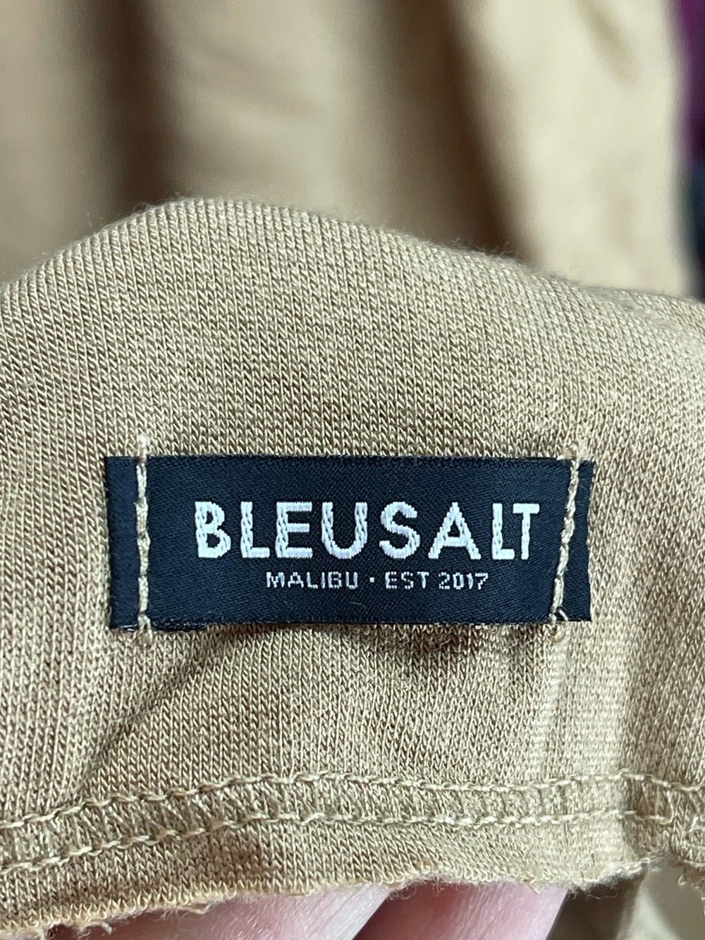 Bleusalt 3 yard wrap in camel